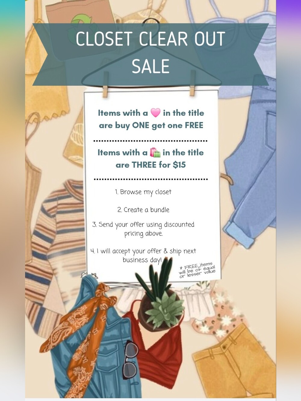 SALE SALE SALE! DONT MISS OUT!